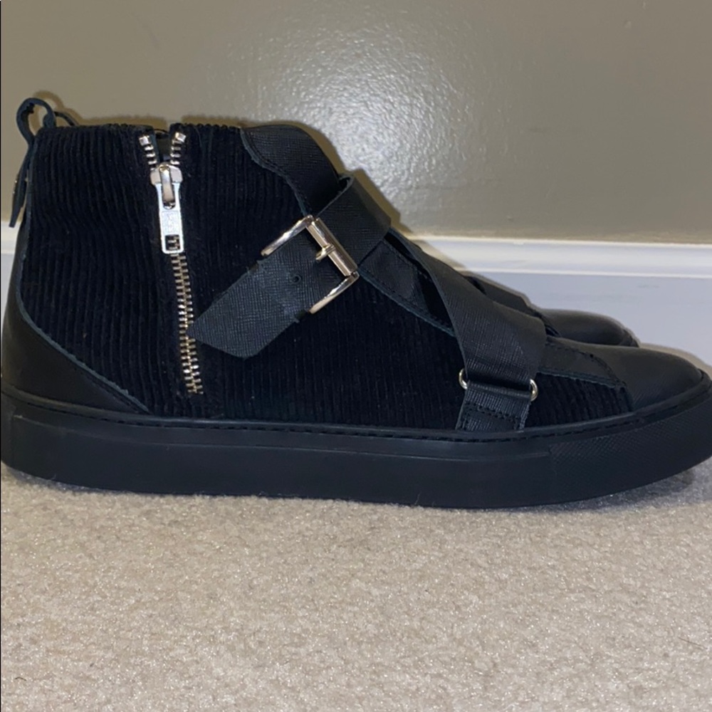 Alessandro Dell’acqua Black High Top